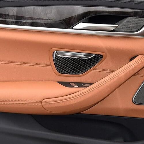 It Is Suitable For 18 BMW 5 Series The Carbon Fiber G38 Interior Modified 528LI530LI540LI Ashtray Panel - 2-piece Set