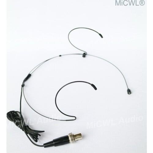 Professional Omnidirectional Headset Microphone For MiPRO Music Wireless Mics System mini 4Pin Lock