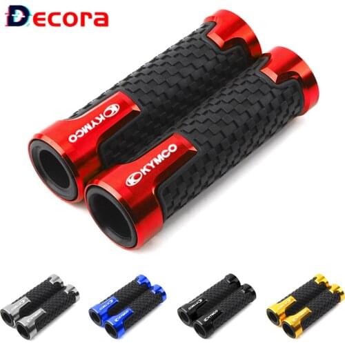 Motorcycle Handle Bar Grip For Kymco DownTown 350 300i Xciting 250 CK250T 300 CK300T 400 500RI S400 K-XCT AK550 Handlebar Grips