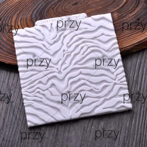 Zebra pattern silicone mat wedding cake decorating lace mold cake kitchen accessories fondant cake tools