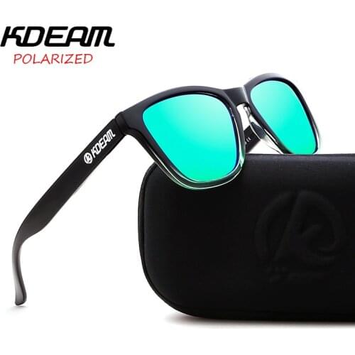 KDEAM Women Men Sunglasses Summer Beach Dirving Sunglasses Men Women Polarized Sunglasses Fashion Sun Glasses Dropshipping