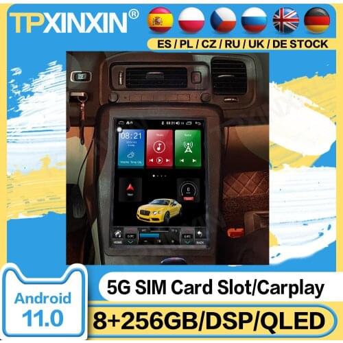 Tesla Radio 2 Din Stereo Screen Recorder Android11 For Volvo S60 V60 2011 2012 2013 2014 2015 2016 2017 2018 GPS Audio Head Unit