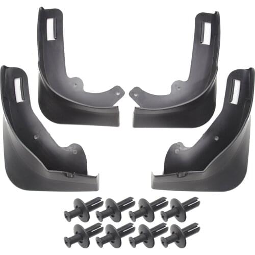 4Pcs Mud Flaps Free Drilling Mudguard Fender Fit for Tesla Model Y Front and Rear Modification Accessories To Block Sediment