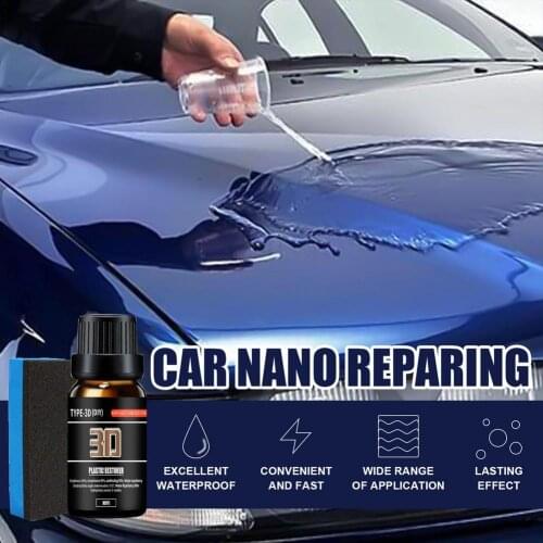 30ML Car 3D Coating Protective Film Antiseptic Hydrophobic Remove Oil Film Sun Protection Anti-scratch Detergent Polishing Agent