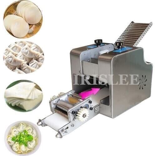 Automatic buns skin maker machine Ravioli wrapper machine gyoza skin making machine spring roll skin machine dough sheeter