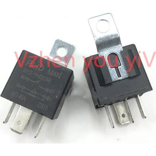 2pcs/lot Automobile relay for PLID M4N 012-1H2GR 12VDC 4-pin one normally open 40A DC12 12V 24v