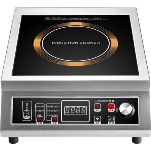 Household Induction Cooktop 3500W Electric Stove Induction Cooker High Power Commercial Stir-fry Soup Induction Stove