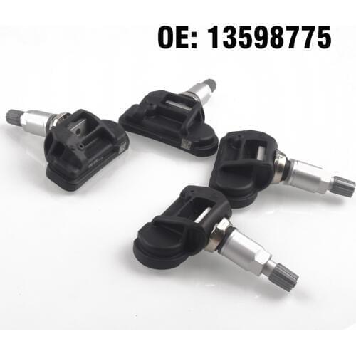 4 PCS Car Tire Pressure Monitor Sensor TPMS 13598775 for Opel Adam Astra J Cascada Insignia Zafira Tourer