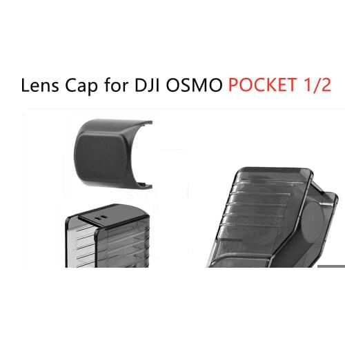 For DJI OSMO POCKET 1/2 Protective Cover Gimbal Camera Screen Protector Anti-collision Lens Cap Gimbal Camera Accessories