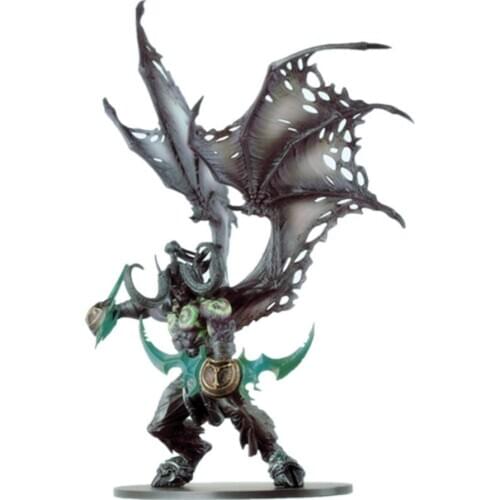 29CM Demon Form Illidan Action Figures Toys Dota 2 PVC Figures Resin Collection Model Toy Gifts Doll