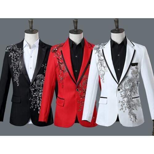 Europe Mens Suits Court Dresses Costumes Prince Charming Stage Halloween Retro European Drama Performance Costumes