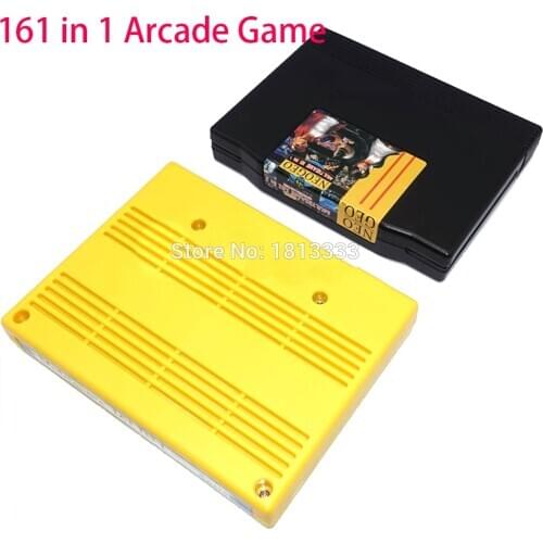 SNK neo geo mvs 161 in 1 game board JAMMA multi game Cartridge arcade game motherboard AES version