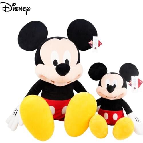 Disney Mickey Minnie Mouse Plush Toy Dolls for Children Birthday Gifts Wedding Gifts Kids Baby Toys 30cm 46cm Mickey Minnie