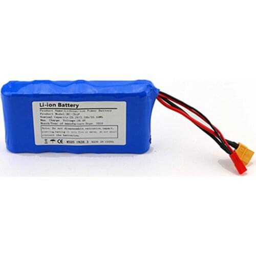 24V 3Ah 7S1P 25.2V 29.4V 3000mAh Lithium-ion battery pack For Small Electric Unicycles Scooters toys Bicycle Built-in BMS
