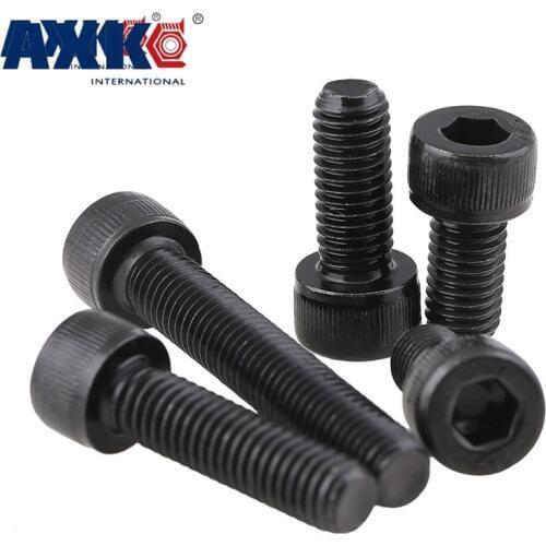M16 M16*1.5*35/40 M16x1.5x35/40 1.5mm Pitch 12.9 Grade Carbon Steel Full Fine Thread Cap Allen Head Bolt Hexagon Socket Screw