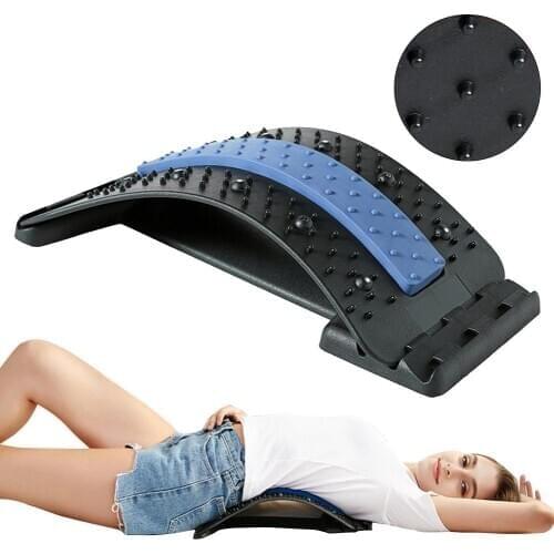 Magnetic Back Massage Muscle Stretcher Posture Corrector Stretch Relax Stretcher Lumbar Support Spine Pain Relief Chiropractic