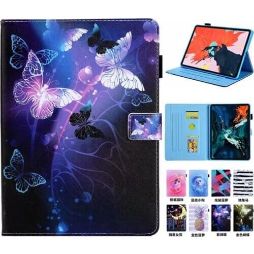 Fashion Cartoon Cover For New iPad Pro 10.5 Case Funda Tablet TPU PU Leather Shell For Apple iPad Pro 10.5 A1701 A1709 Case