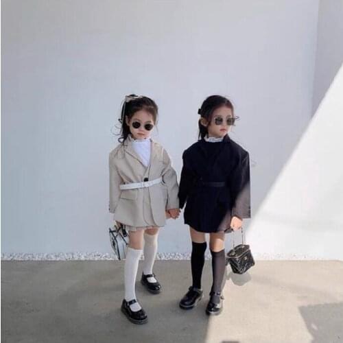 2021 New Arrival Girls Boys Coat Autumn Full sleeve Fashion Kids Coats 2-7 years MY211