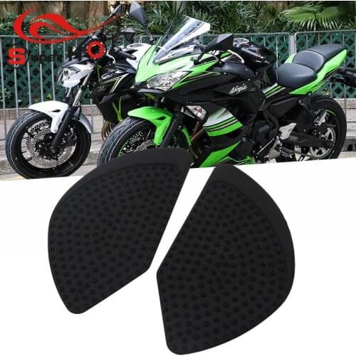For Kawasaki NINJA650 Z650 Motorcycle Anti Slip Tank Pad Side Gas Knee Grip Traction Pads Protector Stickers