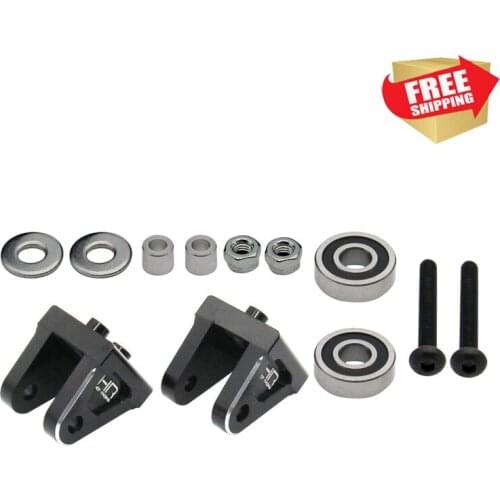 RC Radio control car Aluminum Lower Link Mount with Roller bearing HR Losi LMT Monster Truck option upgrade parts