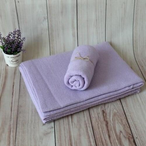 Knit Stretch Wrap Set Baby Posing Fabric Backdrop Jersey Swaddle Wrap Newborn Photo Backgrounds Baby Blanket Bean Bag Cover Prop