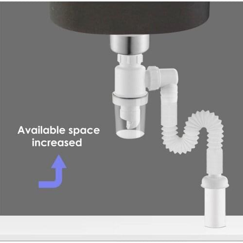 45mm/32mm Sewer Drain Pipe Telescopic Flexible Sink Drain Accessories Sink Drain Pipe Deodorant Bathroom Sewer Accessories