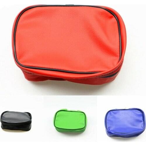 Motorcycle Universal PU Leather Tool Bag Storage For XR250 KLX250 DRZ250