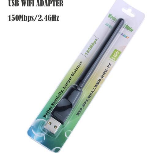 Usb wifi adapter for MAG250 IPTV Set Top TV Box USB WiFi Dongle / 150Mbps USB WiFi Dongle ralink 5370 WIFI receiver for IPTV BOX