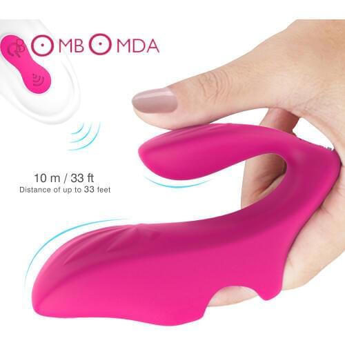 G Spot Finger Vibrator with 9 Powerful Vibration Textured Head for Intense Stimulation, Wireless Remote Control , Waterproof
