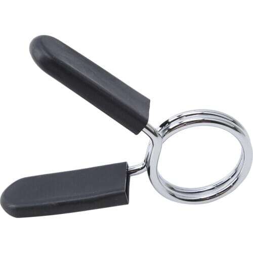 Barbell Lock 2Pcs 30mm Barbell Gym Weight Lifting Bar Dumbbell Lock Clamp Spring Collar Clips Sporting Accessories Sport Safety