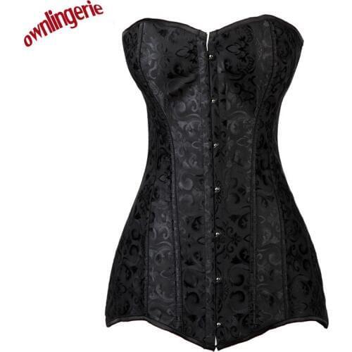 Waist corest slimming bodysuit women white corset 7 buttons 3 size S, M, L W3497A