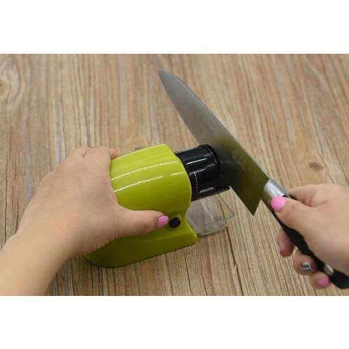 1PC Professional Electric Ceramic Knife Sharpener Sharpening Stone Household Tools For Drill Wrench Adapter EKX 308