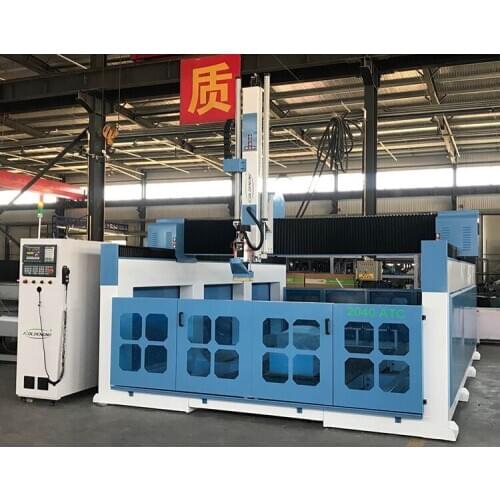 1325 1530 2030 atc wood cnc router 4 axis eps 3d foam carving machine