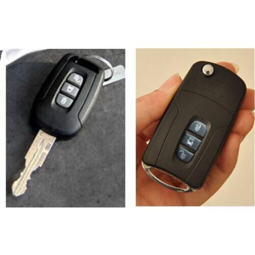 3 Buttons Blank Modified Flip Folding Remote Key Shell For Chevrolet Captiva FOB Key Case Blanks
