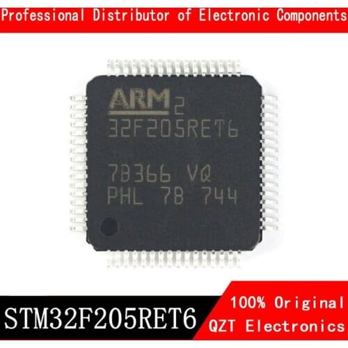 5pcs/lot new original STM32F205RET6 STM32F205 LQFP64 microcontroller MCU In Stock
