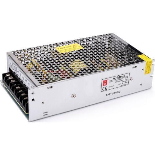 5v 40a 200w led display board power supply for single and double color led display accessories wholesale
