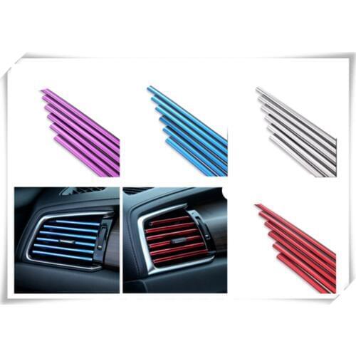Auto parts air conditioner socket clip decorative strip for Volkswagen VW polo passat b5 b6 CC golf jetta mk6 tiguan Gol