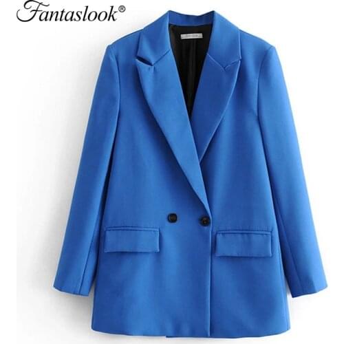 Женские пиджаки блейзеры Fantaslook China At AliExpress
