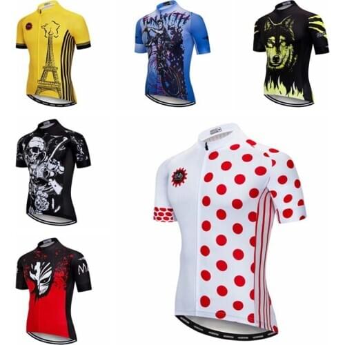 JPOJPO Cycling Jersey Men Bike Team Summer Short Sleeve Ropa Ciclismo Maillot Bicycle Clothing Quick Dry Bike Shirts Tops