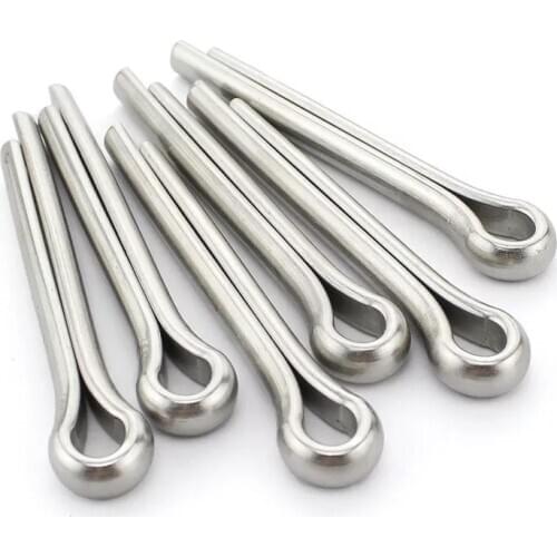 M4 Split pin 304 stainless steel Bayonet pin 16 20 25 30 35 40 45 50 60 70 80 mm Alignment cotter U shaped pin shaft splitpin