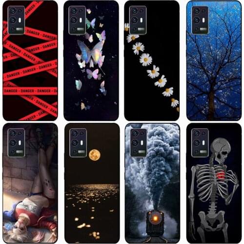 New TPU Silicon Coque Case for ZTE Axon 30 Pro 2021 Anti Skid Full Protective Cover for ZTE Axon 30 Ultra 2021