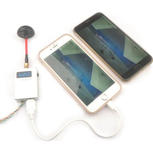 Happymodel VMR48 48CH 5.8g 5.8ghz FPV AV Receiver for DIY RC Racing Drone Universal iPhone Android IOS Smartphone Mobile Tablet