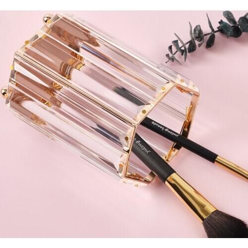 Makeup brush bucket Desktop storage box Phnom Penh office pen holder High-grade ceramics Suitable for office and home use