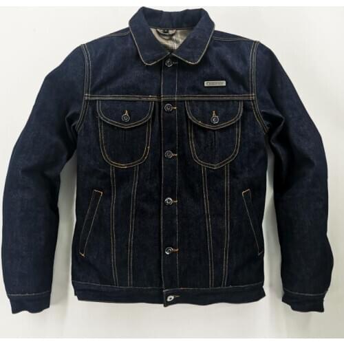 Spring and summer cowboy riding clothes mens motorcycle leisure motorcycle jacket racing clothes fall-resistant blue