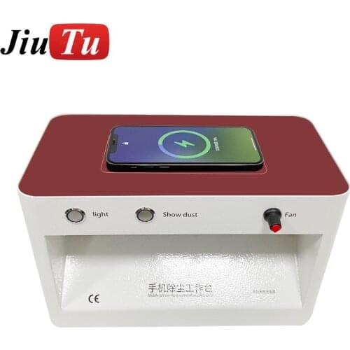 Dust Free Working Room With Wireless Charger Anti Dust Adjustable Wind Cleaning Room For Phone Refurbish Repair Workbench