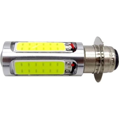 1pc Headlamp Light Bulb for Motorcycle H6M COB LED Moto ATV Headlight Fog Lamp Super Bright Motorcycle Lighting Accessories