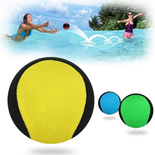 1pc Water Bouncing Ball Bounce Water Surf Ball Water Skimming Jumper Ball Ocean Pool Beach Sports Toys Fidget Stress Relief Ball