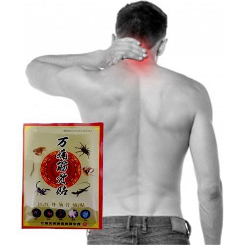 32Pcs Spider venom Balm Pain Relief Patch Chinese Herbal Medicine Joint Pain Arthritis Far IR Heating Analgesic Plasters