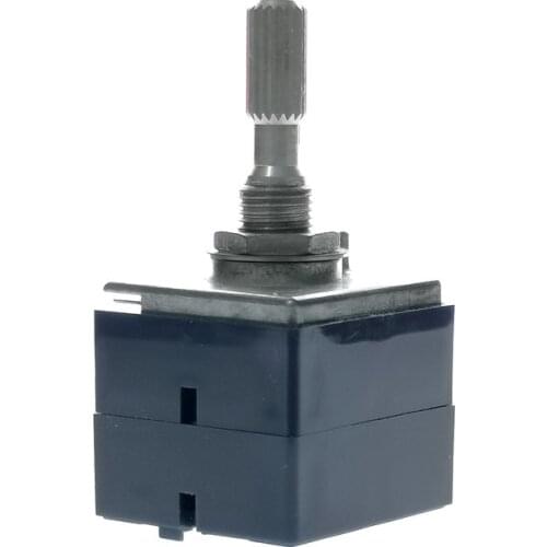 5PCS RH2702 50K 100K 250K Rotary Potentiometer RK27 250KAX2 8PIN FOR Amplifier Audio Volume Control Pot Stereo