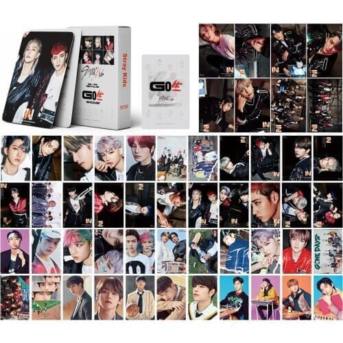 54pcs/set Kpop Stray Kids Lomo cards Elegant package HD photo album photocard New arrivlas K-pop stray kids supplies